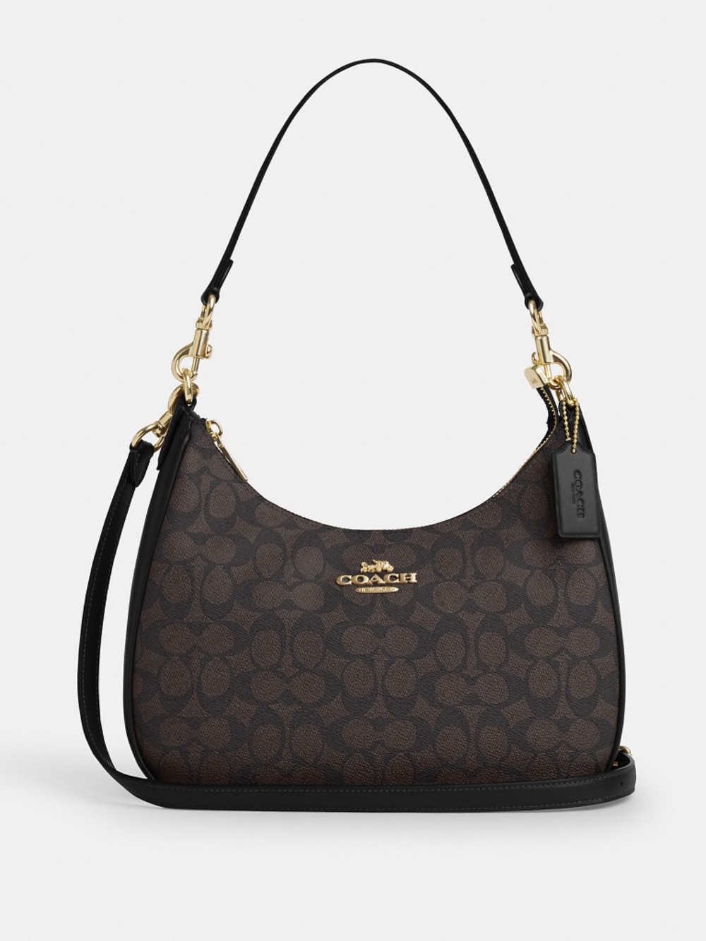 Coach Outlet Teri Hobo Bag In Signature Canvas